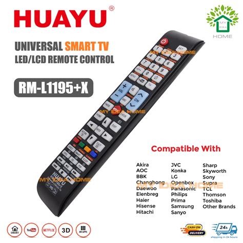 rm-l1195+x code promac|Huayu Universal Remote Codes List & Program Guide [2024].
